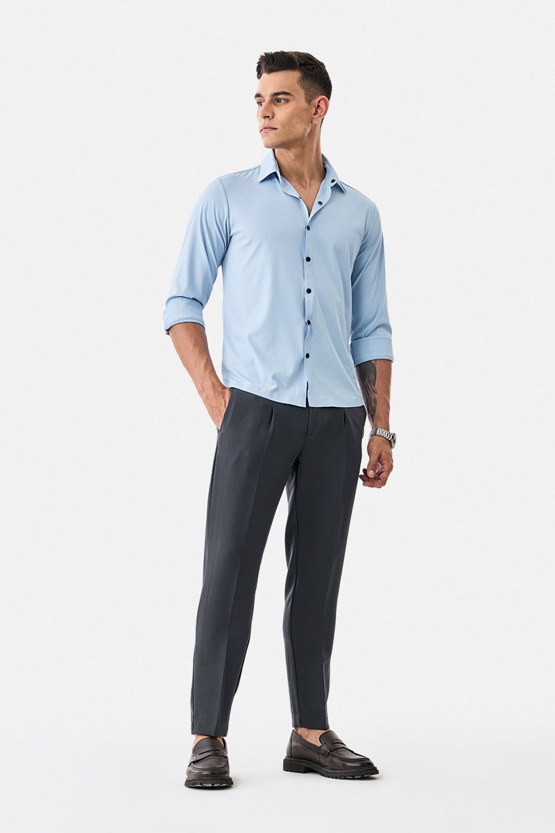 SNITCH Regular Fit Stretch Trousers - Image 2